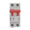 Выключатель автоматический модульный 2п C 10А 6кА MD63 YON MD63-2C10-6