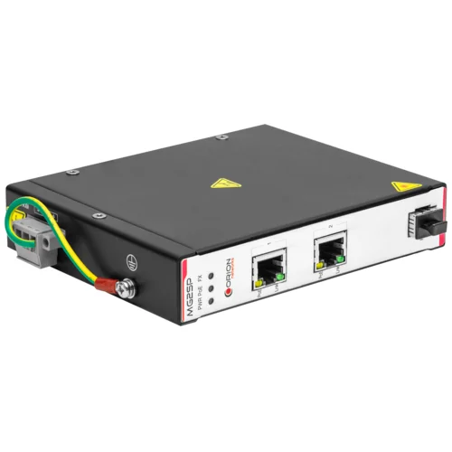 Неуправляемый индустриальный медиаконвертер 2 x 1000-Base-T / 1000Base-FX, SFP, POE