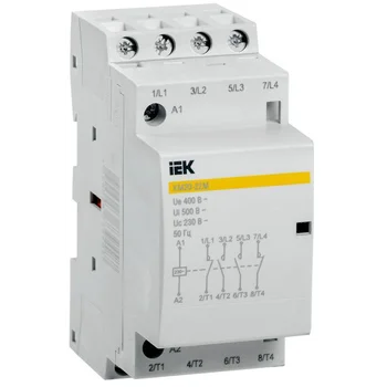 Контактор модульный КМ20-22М AC IEK MKK11-20-22 Контактор модульный КМ20-22М AC IEK MKK11-20-22
