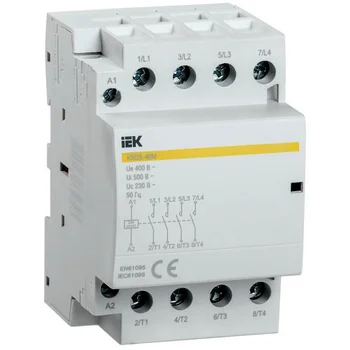 Контактор модульный КМ25-40М AC/DC IEK MKK21-25-40 Контактор модульный КМ25-40М AC/DC IEK MKK21-25-40