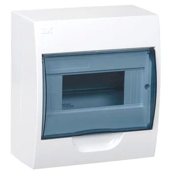 Корпус ЩРН-П-8 Krepta 3 IP41 навесной пластик. бел. IEK MKP12-N-08-40-20 Корпус ЩРН-П-8 Krepta 3 IP41 навесной пластик. бел. IEK MKP12-N-08-40-20
