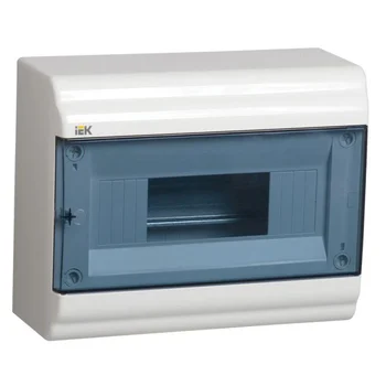 Бокс ЩРН-П-9 мод. навесной пластик IP41 PRIME IEK MKP82-N-09-41-20 Бокс ЩРН-П-9 мод. навесной пластик IP41 PRIME IEK MKP82-N-09-41-20