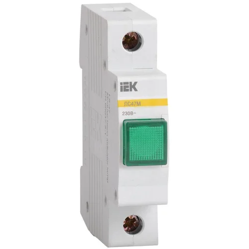 Лампа сигнальная ЛС-47М зел. IEK MLS20-230-K06 Лампа сигнальная ЛС-47М зел. IEK MLS20-230-K06