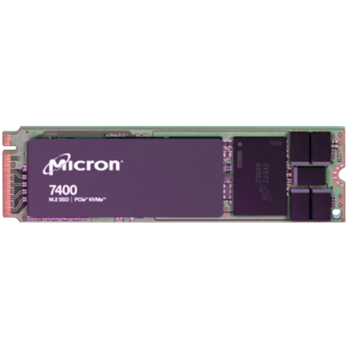 Накопитель SSD Micron 7400 PRO, PCIe M.2, 3D TLC, 3840Gb Накопитель SSD Micron 7400 PRO, PCIe M.2, 3D TLC, 3840Gb