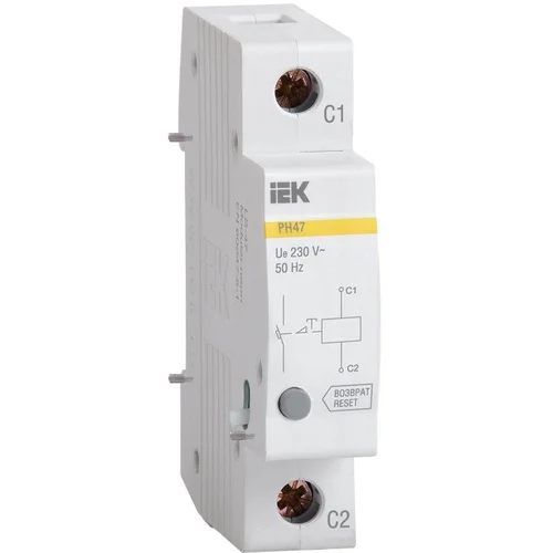 Расцепитель независимый РН47 на DIN-рейку IEK MVA01D-RN Расцепитель независимый РН47 на DIN-рейку IEK MVA01D-RN