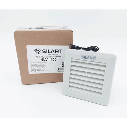 Фильтрующий вентилятор SILART, IP54 34 м3/ч 230 VAC NLV-1100 Фильтрующий вентилятор SILART, IP54 34 м3/ч 230 VAC NLV-1100
