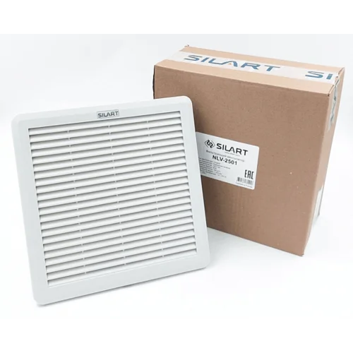Фильтрующий вентилятор SILART, IP55 193 м3/ч 230 VAC NLV-2501 Фильтрующий вентилятор SILART, IP55 193 м3/ч 230 VAC NLV-2501