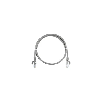 Коммутационный шнур NIKOMAX U/UTP 4 пары, Кат.5е, 24AWG (7х0,205мм), LSZH нг(А)-HFLTx, серый, 20м