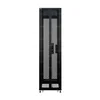 19" серверный шкаф ПРОЦОД 42U 600х1070 мм, передняя дверь перфорация, задние двери двойная перф., регулируемые опоры, RAL 9005