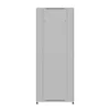 19'' Напольный серверный шкаф NTSS ПРЕМИУМ 32U 600x600 мм, передняя дверь стекло, задняя глухая металл, боковые стенки, регулируемые опоры, RAL 7035