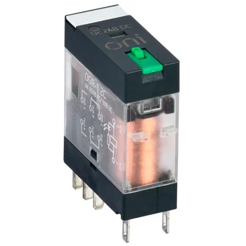 Реле общего назначения OGR-1 2C 24В DC с LED и тест. кнопкой ONI OGR-1-2C-DC24V-L-B Реле общего назначения OGR-1 2C 24В DC с LED и тест. кнопкой ONI OGR-1-2C-DC24V-L-B
