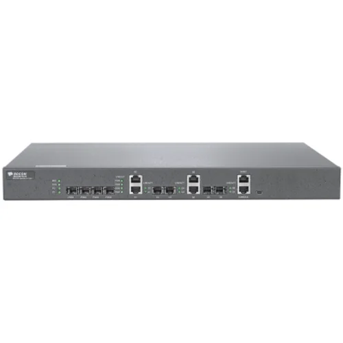 OLT BDCOM 3310 с 4 портами GEPON (SFP), 2 комбо-портами, 2хSFP, 2хRJ-45, 2 БП АC, FEC