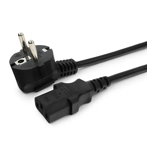 Кабель питания EU-Schuko/IEC320-C13, 220B, 3x1.0 мм2, 16А, 1.8м Кабель питания EU-Schuko/IEC320-C13, 220B, 3x1.0 мм2, 16А, 1.8м