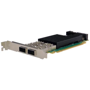Сетевая карта 2 порта 10G/25G/40G/100GBaseX Content Director (QSFP28, Intel FM10420), Silicom PE3100G2DQiRL-QX4 Сетевая карта 2 порта 10G/25G/40G/100GBaseX Content Director (QSFP28, Intel FM10420), Silicom PE3100G2DQiRL-QX4