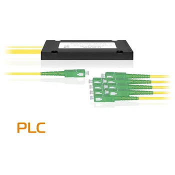 Делитель оптический планарный SNR-PLC-1x8, корпус, разъемы SC/APC