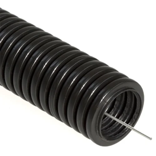 Труба гофрированная ПП легкая безгалогенная (HF) разрезная с/з д25 (PR02.0065) (50м)