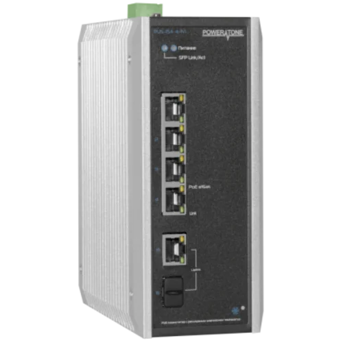 Уличный PoE коммутатор PUS-154-4-1Vi 4 10/100BASE-TX 802.3af&at+ 1 10/100BASE-TX+ 1 100BASE-X, расширенный диапазон температур, неуправляемый Уличный PoE коммутатор PUS-154-4-1Vi 4 10/100BASE-TX 802.3af&at+ 1 10/100BASE-TX+ 1 100BASE-X, расширенный диапазон температур, неуправляемый