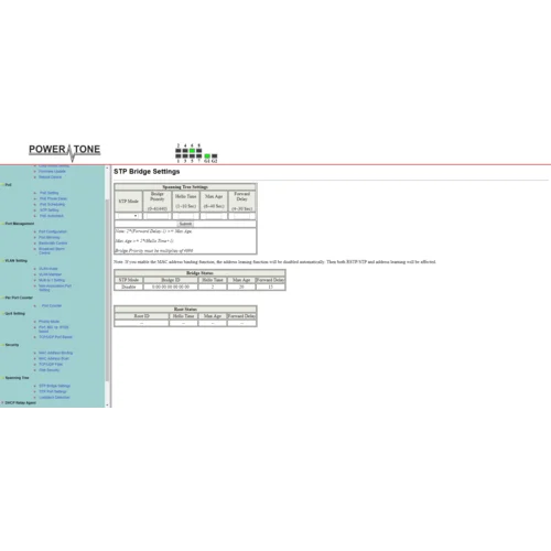 PoE коммутатор Web Smart PWS-CC24-250R, 24x10/100BASE-TX PoE 802.3af&at + 2xGb Combo, 250Вт