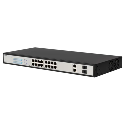 Управляемый гигабитный 16 портовый Web Smart PoE коммутатор POWERTONE PWS-TS16G-250R Управляемый гигабитный 16 портовый Web Smart PoE коммутатор POWERTONE PWS-TS16G-250R