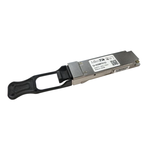 Модуль Mikrotik QSFP+ оптический, 40G, дальность до 150м, 850nm Модуль Mikrotik QSFP+ оптический, 40G, дальность до 150м, 850nm