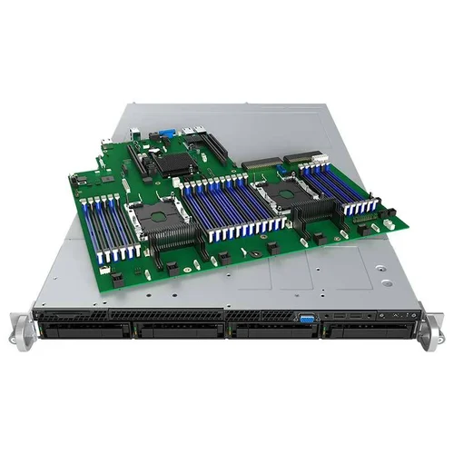 Серверная платформа Intel R1304WFTYSR 1U, до двух процессоров Intel Scalable, 24xDDR4, 4x3.5 HDD, 2x10Gb Base-T, 2xM.2 PCI-Ex4, 2x1100W PSU Серверная платформа Intel R1304WFTYSR 1U, до двух процессоров Intel Scalable, 24xDDR4, 4x3.5 HDD, 2x10Gb Base-T, 2xM.2 PCI-Ex4, 2x1100W PSU