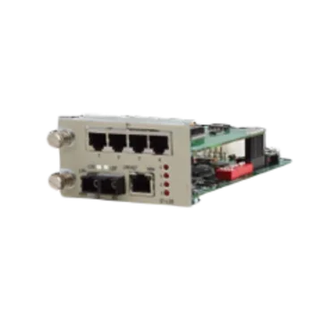 Карта 8xE1, 1xFE, встроенный трансивер для установки в шасси RC001D-1 Карта 8xE1, 1xFE, встроенный трансивер для установки в шасси RC001D-1