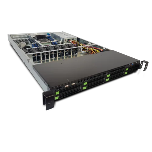 Серверная платформа Rikor 1U RP6108-PB25-650HS, до двух процессоров Intel Xeon Scalable, DDR4, 8x2.5" HDD, 2x1000Base-T, резервируемый БП Серверная платформа Rikor 1U RP6108-PB25-650HS, до двух процессоров Intel Xeon Scalable, DDR4, 8x2.5" HDD, 2x1000Base-T, резервируемый БП