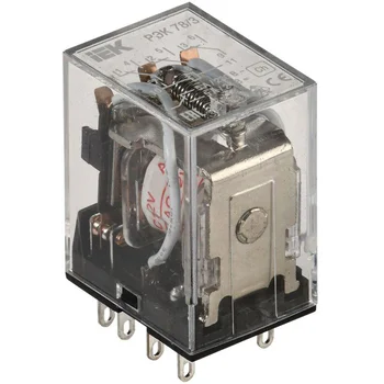 Реле РЭК 78-3 5А 12В AC IEK RRP20-3-05-012A Реле РЭК 78-3 5А 12В AC IEK RRP20-3-05-012A
