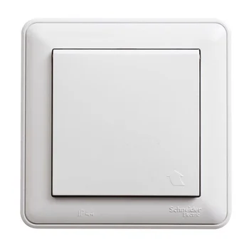 Розетка 1-м СП W59 Aqua 16А IP44 с заземл. защ. шторки в сборе бел. SE RS16-152B-18