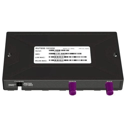 Автомобильный Wi-Fi/4G маршрутизатор Teltonika RUT850 (без GNSS) Автомобильный Wi-Fi/4G маршрутизатор Teltonika RUT850 (без GNSS)