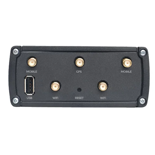 Промышленный Wi-Fi/4G маршрутизатор Teltonika RUT955 (в комплекте DIN-рейка, GNSS-антенна)