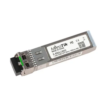 Модуль Mikrotik SFP оптический, 1.25G, дальность до 80км, 1550нм Модуль Mikrotik SFP оптический, 1.25G, дальность до 80км, 1550нм