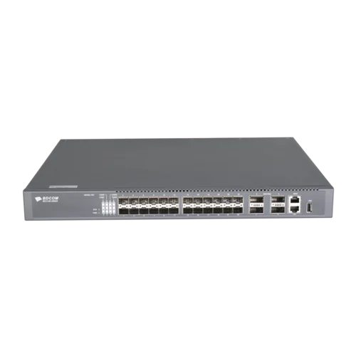 Управляемый коммутатор уровня 3 BDCOM S5828, 24x 1/10GE SFP+, 4x 40/100GE QSFP28+, Hot Swap БП 1+1, в комплекте 2x PSU AC ~220VAC