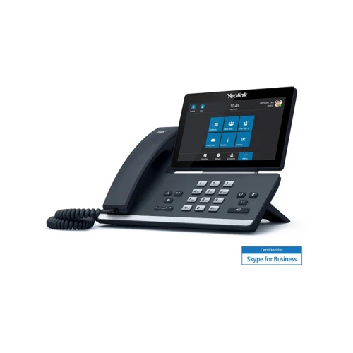 IP-телефон Yealink SIP-T58A, Skype for Business, Цветной сенсорный экран, WiFi, Bluetooth, GigE, без видео, без БП IP-телефон Yealink SIP-T58A, Skype for Business, Цветной сенсорный экран, WiFi, Bluetooth, GigE, без видео, без БП
