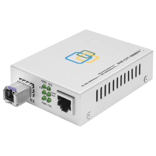 Медиаконвертер SNR-1000B-WDM-03