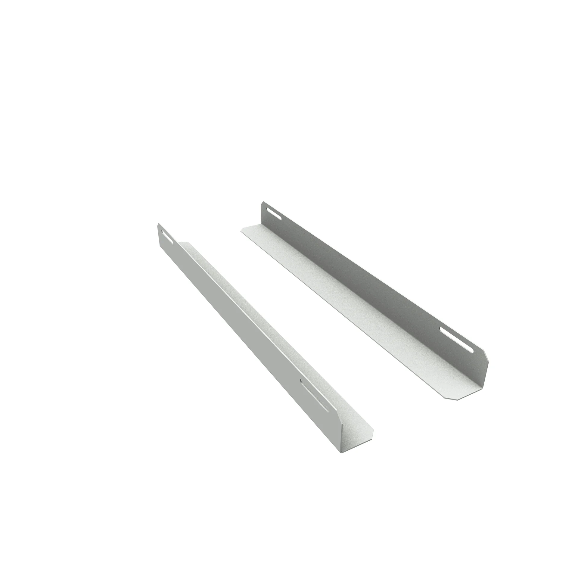 Комплект уголков опорных для шкафа глубиной 900мм (глубина уголка 650мм), распределённая нагрузка 20кг, цвет-серый (SNR-CORNER-09065-20G)