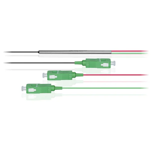 Делитель оптический бескорпусный single window 1х 2, (1310nm) с разъемами SC/APC Делитель оптический бескорпусный single window 1х 2, (1310nm) с разъемами SC/APC