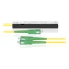Делитель оптический корпусный трехоконный 1х2-05/95 SC/APC Делитель оптический корпусный трехоконный 1х2-05/95 SC/APC