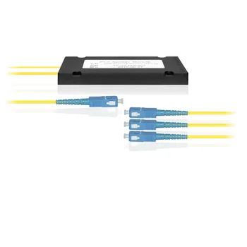 Делитель оптический корпусный трехоконный 1х3 SC/UPC