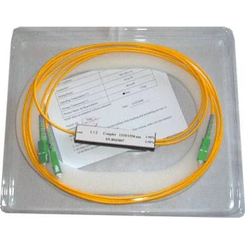 Делитель оптический корпусный single window 1х2 (1550nm) SC/APC in - SC/UPC out Делитель оптический корпусный single window 1х2 (1550nm) SC/APC in - SC/UPC out