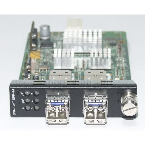Медиаконвертерная карта SFP+/SFP+ 10G для установки в шасси SNR-CVT-CHASSIS-10G (КОМИССИОННЫЙ)