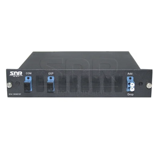 Модуль Add/Drop SNR-CWDM-DRP1-10GR-1310/1390 в 1/2-слоте Модуль Add/Drop SNR-CWDM-DRP1-10GR-1310/1390 в 1/2-слоте