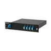 Мультиплексор CWDM одноволоконный 4-канальный (trx:1610-1550, 1470-1530) Мультиплексор CWDM одноволоконный 4-канальный (trx:1610-1550, 1470-1530)