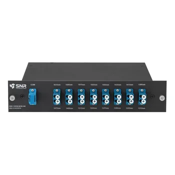 Мультиплексор CWDM одноволоконный 8-канальный (trx:1610-1390, 1470-1310) Мультиплексор CWDM одноволоконный 8-канальный (trx:1610-1390, 1470-1310)