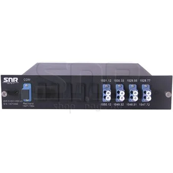 Мультиплексор DWDM одноволоконный 4-канальный в 1/2-слоте Мультиплексор DWDM одноволоконный 4-канальный в 1/2-слоте