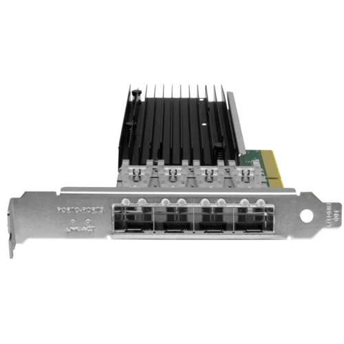 Сетевая карта 4 порта 1000Base-X/10GBase-X SNR-E4P10GS