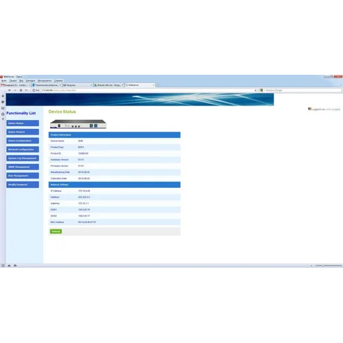 EDFA предусилитель (pre-amplifier) C-диапазона с переменным коэффициентом усиления и выходной мощностью EDFA предусилитель (pre-amplifier) C-диапазона с переменным коэффициентом усиления и выходной мощностью
