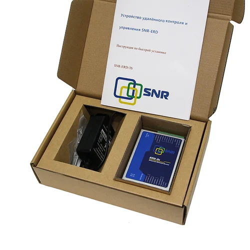 Устройство удалённого контроля и управления SNR-ERD-3s, металл корпус, блок питания, крепление DIN