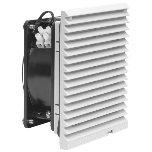 Вентилятор для настенного телекоммуникационного шкафа 120х120х38мм с фильтром Вентилятор для настенного телекоммуникационного шкафа 120х120х38мм с фильтром
