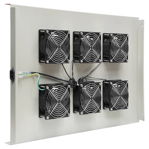 Полка вентиляторная, 6 вентиляторов 1000mm Полка вентиляторная, 6 вентиляторов 1000mm